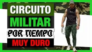 🔥 Entrenamiento MILITAR En CASA | Rutina de Cardio HIIT BESTIAL (FULL BODY + SALTAR LA CUERDA)