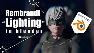 Craft Stunning Renders with Rembrandt Lighting in Blender! Ep. 1
