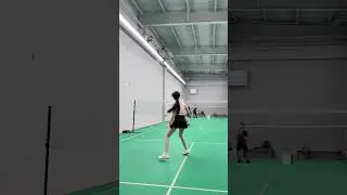 Take the initiative to put your opponent at a disadvantage #badminton