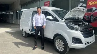 Van SRM M80- khoang động cơ đặt phía trước giống Ô tô con- giảm nhiệt, tiết kiệm nhiên liệu