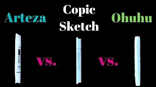 Copic Skin Tones vs Ohuhu vs Arteza - WHICH ONES ARE BEST?!
