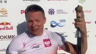 Poland&rsquo;s Wiktor Glazunow captures world crown in the men&rsquo;s C1 5000m in Samarkand