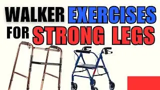 Best Exercises with a Walker (7 Minute Workout for Seniors)
