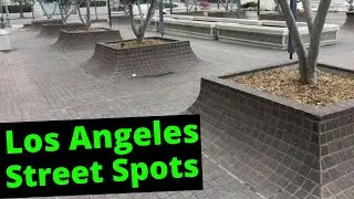 Skating Famous Los Angeles Street Spots