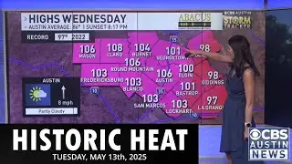 Historic Heat. #ChiksClips - Tuesday, May 13th, 2025