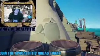 BOWPL SEA OF THIEVES SERIES THE ATTACK OF THE APOCALYPTIC NINJA MASTER ON THE OCEAN FORTRESS