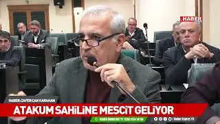 Atakum sahiline mescit geliyor