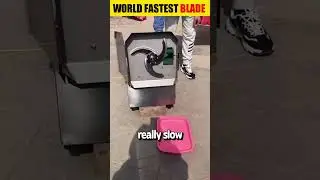 🔥🌍💨 Fastest Blade Ever: World Record Breaker! #shorts
