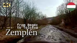 Driving in Zempl&eacute;n in Hungary | winter 2024 | 4K