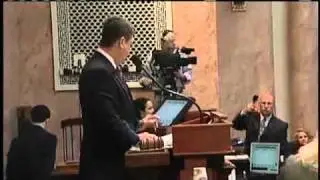 Gavels Sound, Marking Start Of Legislative Session