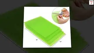 Dualplex&reg; Fruit & Veggie Life Extender Liner for Fridge Refrigerator Drawers, 12x15 Inches (4 Pack)