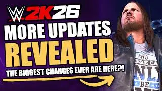 Анонсированы ещё более СЕНСАЦИОННЫЕ обновления для WWE 2K26!