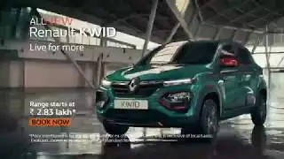 Новый официальный рекламный ролик Renault KWID TVC уже здесь