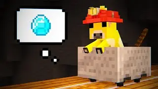 Minecraft MooBloom GOES MINING! #shorts