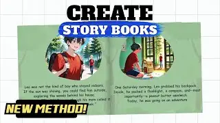 Create Kids&rsquo; Story Book in Minutes with Canva + Chat GPT | Amazon KDP Guide