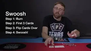 Poker Dealing Tutorial: Spread & Swoosh