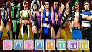 Mortal Kombat 3(1995) - All Babalities 4K 60FPS
