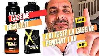 J'ai test&eacute; la cas&eacute;ine pendant 1 an,  pr&eacute;paration musculaire,   💪