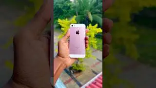 Iphone SE 1st gen | Zooming | Rose gold in 2025 | Sinhala & English #iphonelcd#highlights#trending