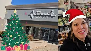 Christmas at Hallmark store!