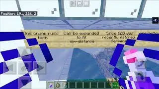 One Chunk Husk Farm (Minecraft Bedrock)