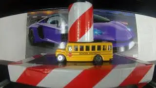 Crushing Hot Wheels cars