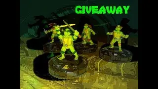 Moving Lakpost Ninja Turtles HeroClix Set Giveaway Winner