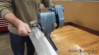 Pexto No. 0585 Beading & Crimping Machine
