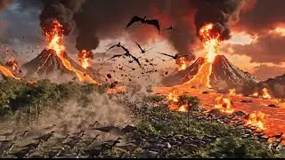 &ldquo;Dinosaurs didn&rsquo;t know this was the end&hellip;&rdquo;🌋🦖 #fire #dinosaur #jurassicworlddominion 