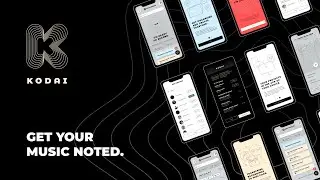 KODAI app - Get your music noted