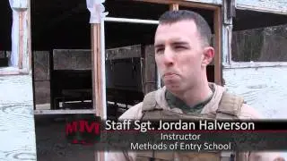 Marines learn breach and clear tactics at Method of Entry School