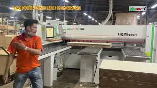 M&aacute;y cưa Panel Saw Cnc optimize Kingsaw 330H Holztek
