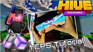 How to 1 CPS Combo in Hive Skywars (Mobile Tutorial)