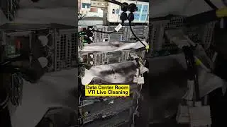 Data center server room VTI live cleaning. Do you know the name of the liquid?
