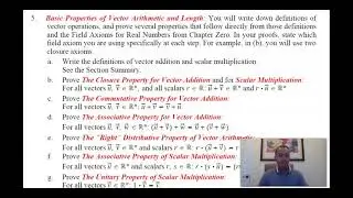 Linear Algebra 01 An Introduction to Proofs for Linear Algebra