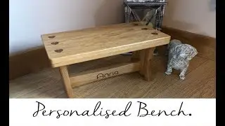 Diy Childs Bench - How to make a stepstool/bench for a child.