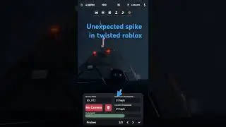 Unexpected spike! {Twisted Roblox} #roblox #tornado #tornadogaming #twisted #spike