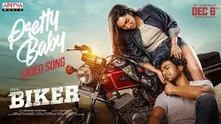 Pretty Baby Video Song | Biker | #sharwanand Malvika Nair | Dr Rajashekhar | Ghibran | Abhilash