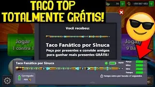 TACO TOTALMENTE GR&Aacute;TIS E MUITO TOP! CORRA! Taco gr&aacute;tis 8 Ball Pool