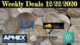 Weekly Online Bullion Deals 12/22/2020 | Stacking Kat