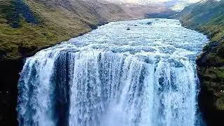 Waterfall in slow motion in HD | 4K HD