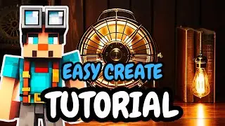 Minecraft Create Mod Tutorial - The POWER of Encased Fans