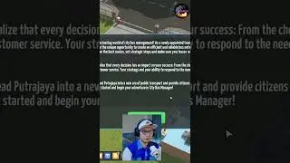 City Bus Manager: Bus depot pertama #satujampertama #steam #sukagim #pcgaming #gameplay