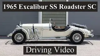 Reimel Motor Cars 1965 Excalibur SS Roadster SC | Diving Video