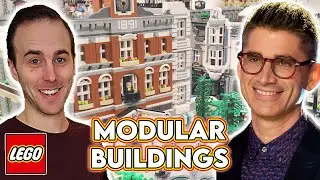 MODULAR BUILDINGS! LEGO Master Jamie Exclusive Interview!