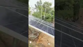 5hp Lubi solar pump system installed.