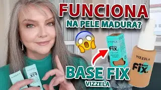 Base FIX VIZZELA em pela MADURA - REALMENTE DA CERTO?