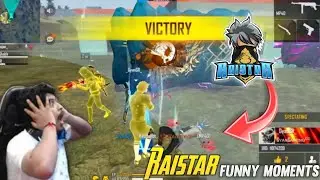RAISTAR GOD LEVEL GAMEPLAY IS BACK 😍 RAISTAR FUNNY MOMENTS ON GYANGAMING LIVE - GARENA FREE FIRE