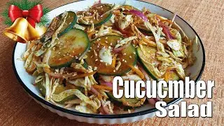Festive Christmas Salad Recipe  | Easy, Colorful & Crunchy Holiday Side Dish | Refreshing Salad