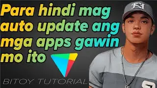 Para hindi mag auto update ang apps gawin mo ito #tipsandtricks #tutorial